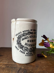 Antique Dundee Marmalade Jar