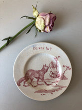 Load image into Gallery viewer, Antique French Mini Plate