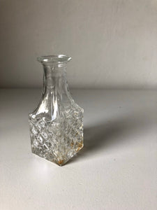 Vintage Cut Glass Perfume Bottle