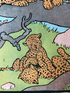 Original Leopard bookprint