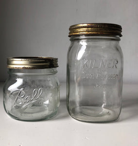 1960s vintage ‘Kilner’ Mason Jar