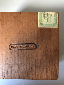Vintage Jamaican Cigar Box