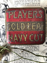 Load image into Gallery viewer, Vintage Players Tobacco Tin, Red