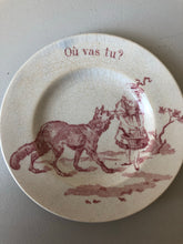 Load image into Gallery viewer, Antique French Mini Plate